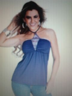 Blusa roxa,Ref:334436