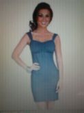 Vestido Azul,Ref:344969