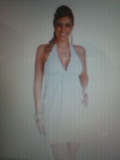 Vestido Branco,Ref:315541